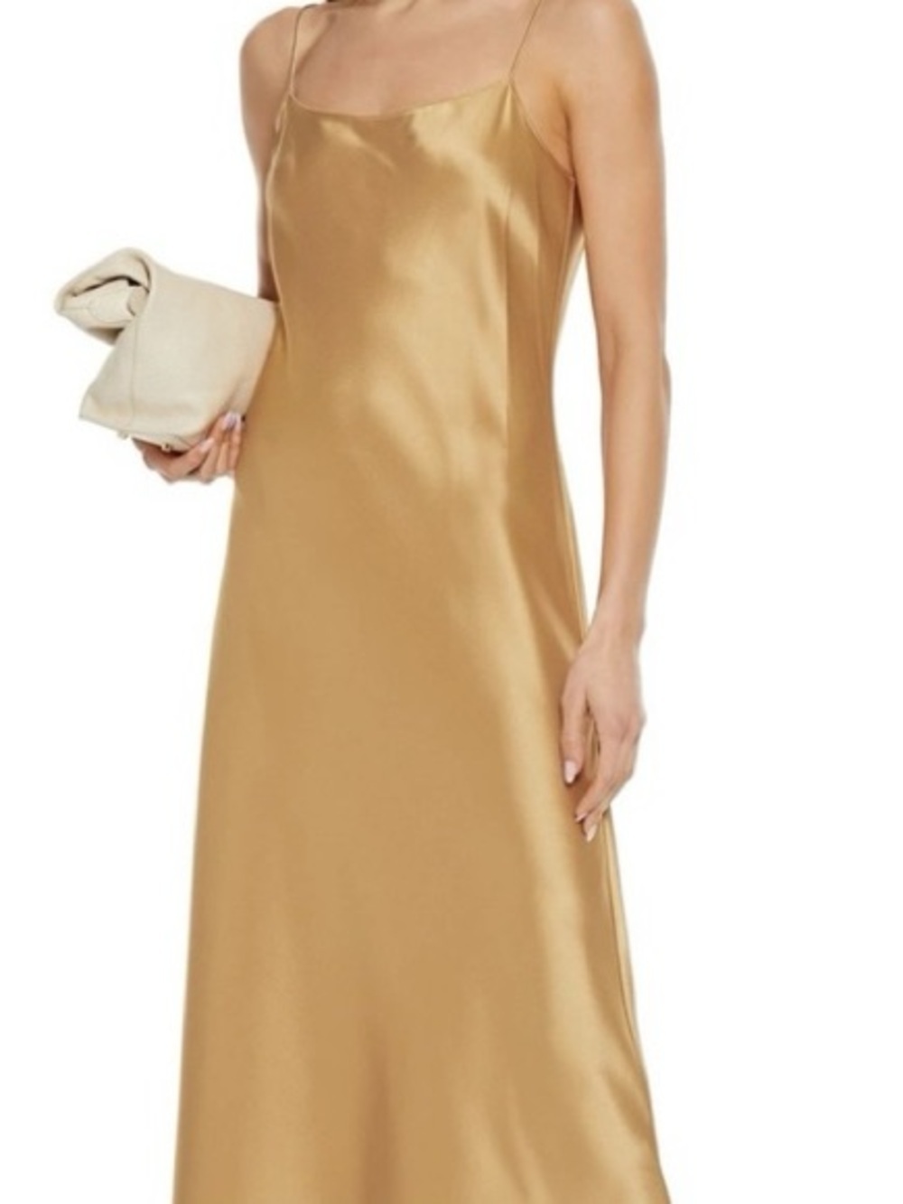 Theory Telson Satin A Line Dress - 4